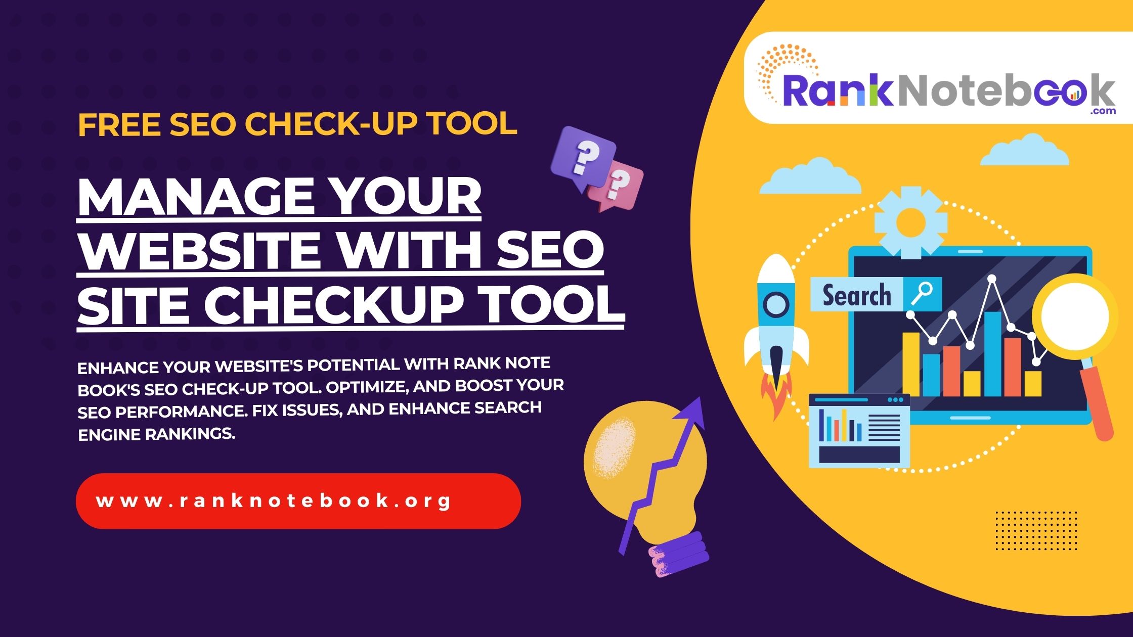 Manage Your Website with SEO Site Checkup Tool