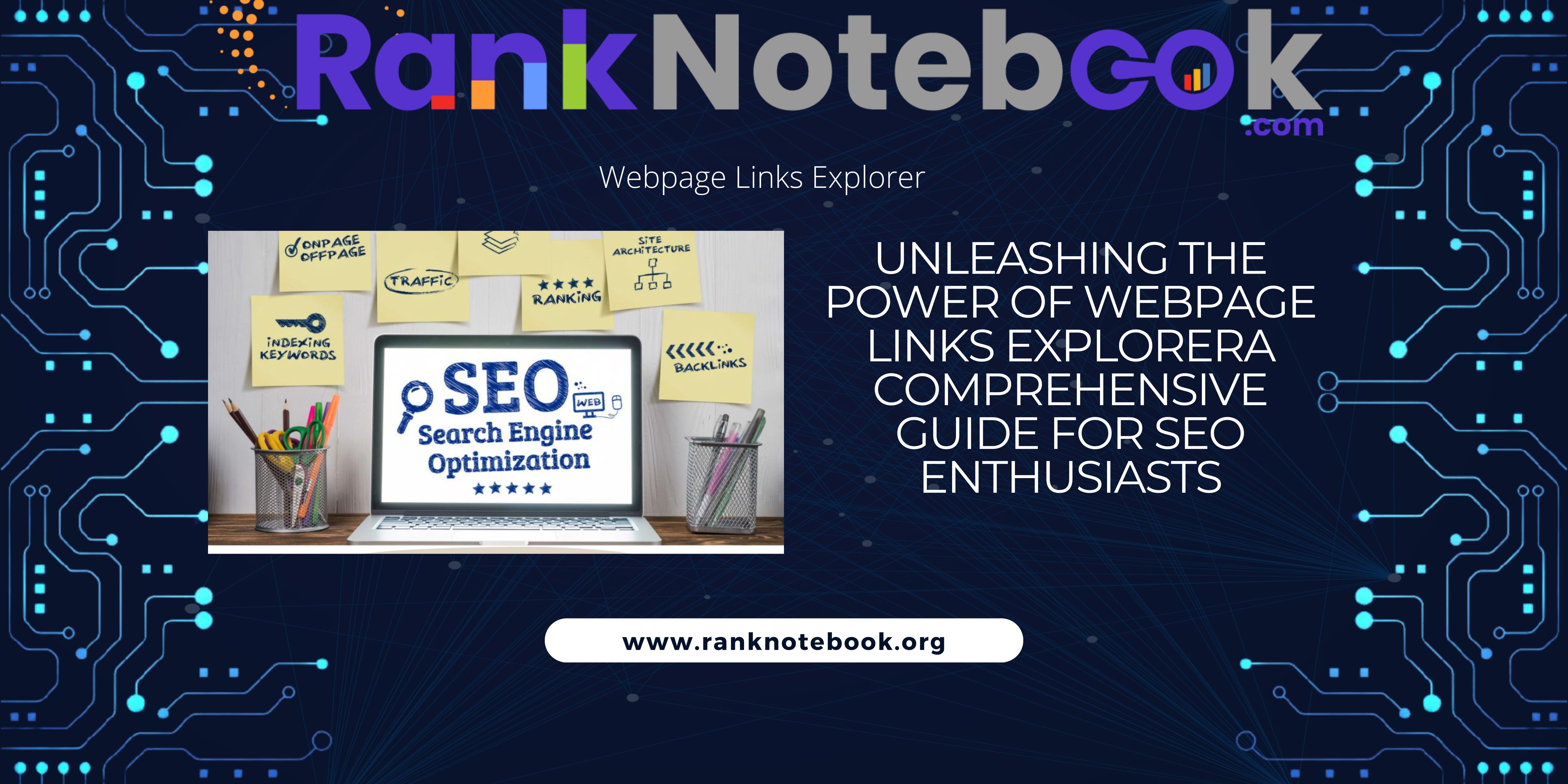 Webpage Links Explorer on ranknotebook